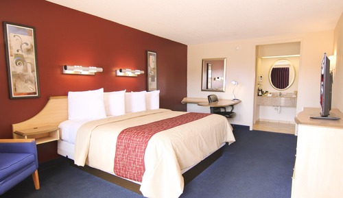 Superior Room, 1 King Bed, Accessible, Non Smoking (Roll-In Shower)