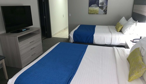 Suite, 2 Queen Beds, Accessible, Refrigerator & Microwave (with Sofabed)