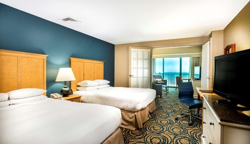Suite, 2 Queen Beds, Accessible (Mobility & Hearing, Roll-in Shower)