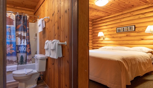 Two Bedroom Cabin, 2 King Beds and 1 Sofa Bed