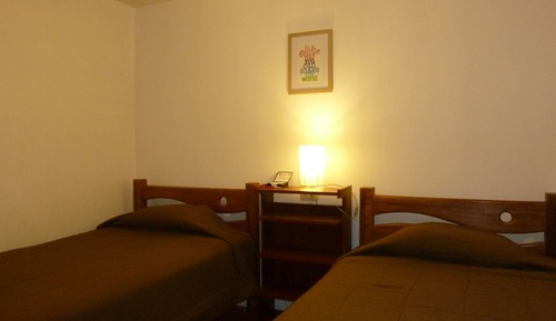Family Twin Room, 2 Twin Beds, Shared Bathroom, Tower
