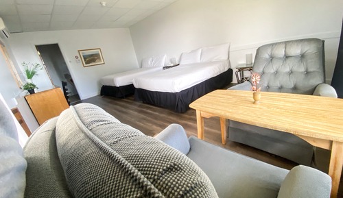 Superior Quadruple Room, 2 Double Beds, Private Bathroom, River View