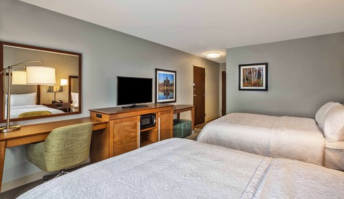 Room, 2 Queen Beds, Non Smoking, Refrigerator & Microwave