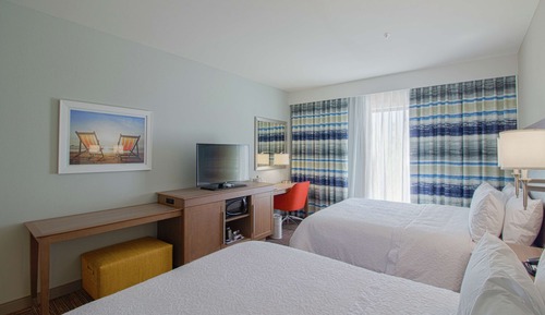 Room, 2 Queen Beds, Non Smoking, Refrigerator & Microwave