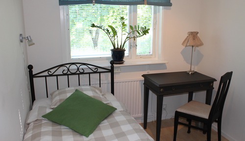 Standard Single Room, 1 Twin Bed, Shared Bathroom, Garden View
