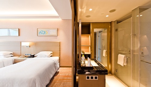 Room, 2 Twin Beds, City View