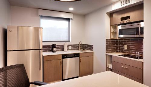 One-Bedroom King Suite with Sofa Bed and Kitchen