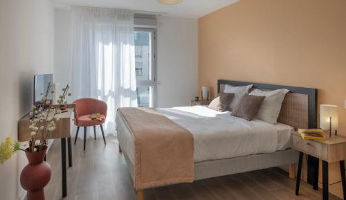 Two-Bedroom Apartment with Balcony