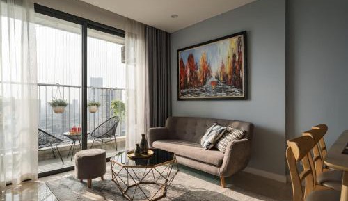 Two-Bedroom Apartment with City View