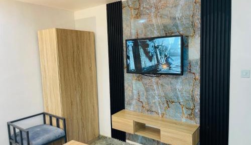 Family Room with Bathroom