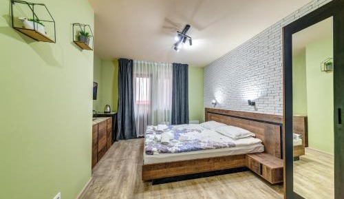 Studio with Balcony