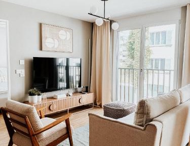 Two-Bedroom Apartment with Balcony