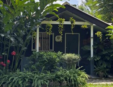 Outdoor Chalet with Garden View