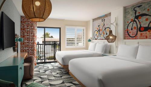 Queen Suite with Two Queen Beds and Balcony