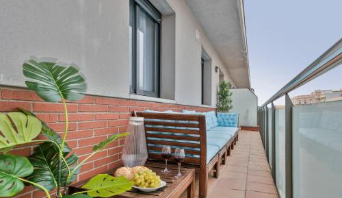 Three-Bedroom Premium Apartment with Balcony