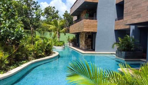 Two-Bedroom Apartment with Pool View