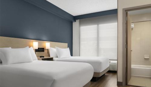 Double Room with Two Double Beds and Sofa Bed