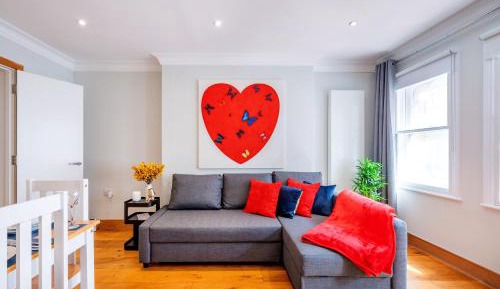 Two-Bedroom Apartment with Balcony and Terrace