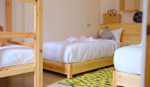 Bed in 4-Bed Male Dormitory Room