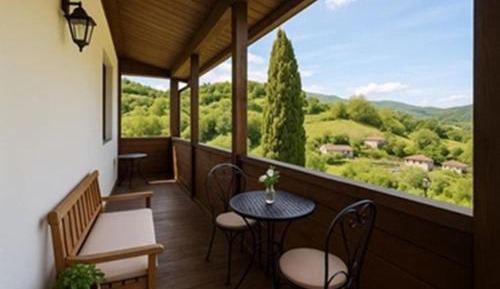 Two-Bedroom Apartment with Mountain View