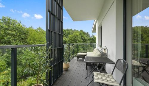 One-Bedroom Apartment with Park View