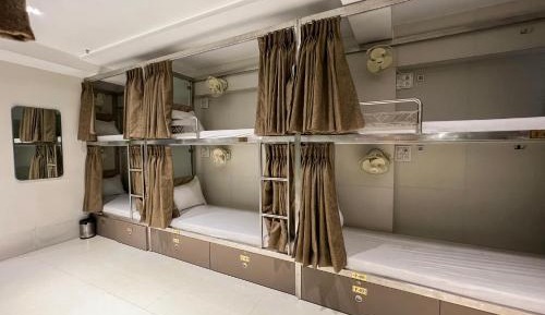 Single Bed in Dormitory Room