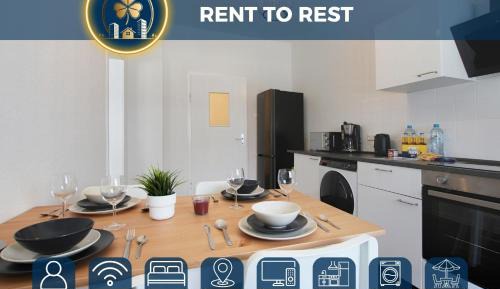 Two-Bedroom Apartment with Garden View