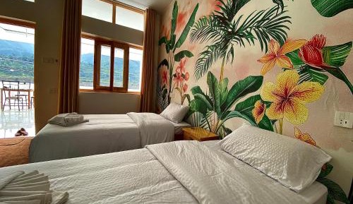 Twin Room with Mountain View