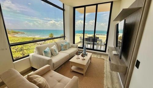 One-Bedroom Apartment with Balcony and Sea View