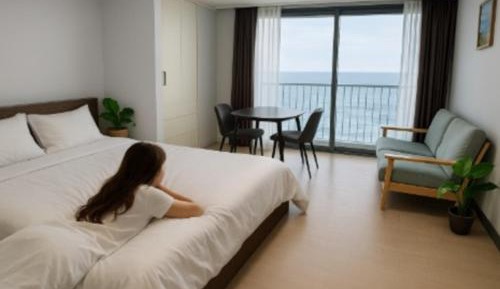 Double Room with Balcony and Sea View