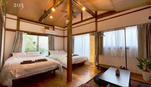 Family Room with Shared Bathroom