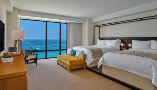 One-Bedroom Suite with Two Queen Beds and Oceanfront View