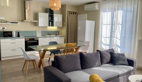 One-Bedroom Apartment with Garden View