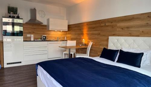 One-Bedroom Apartment with Balcony and City View