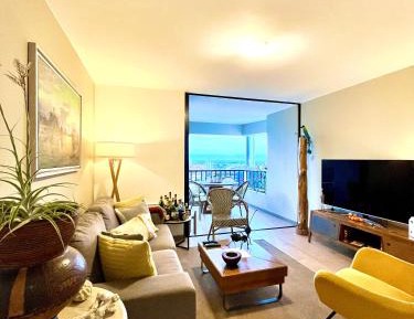 One-Bedroom Apartment with Balcony and City View