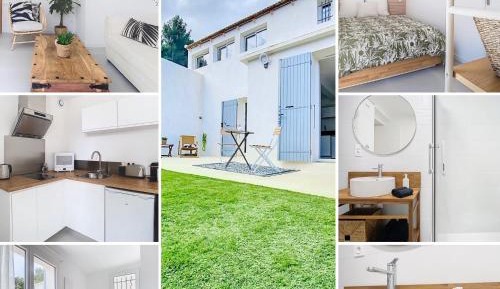 One-Bedroom Apartment with Garden View