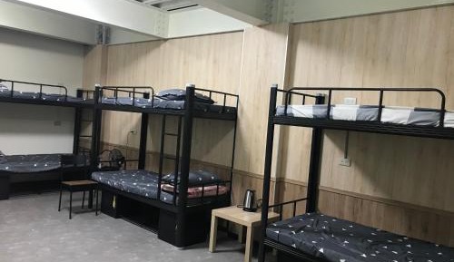 Bed in Male Dormitory Room