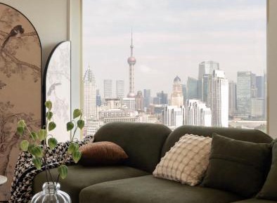 Three-Bedroom Apartment with Harbor View