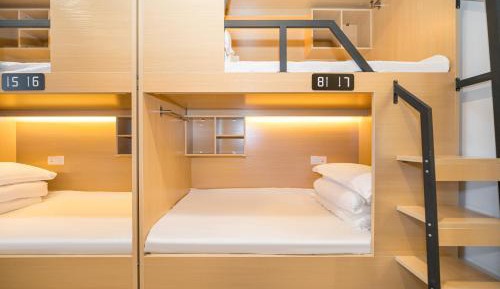 Bed in 8-Bed Dormitory Room