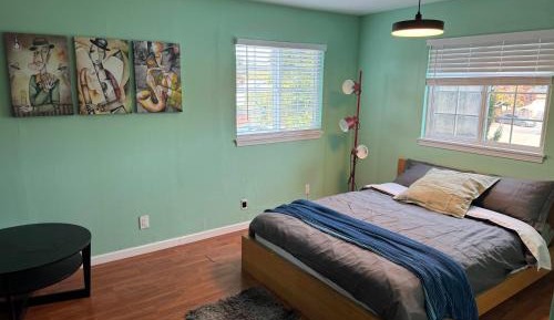 Queen Room with Shared Bathroom