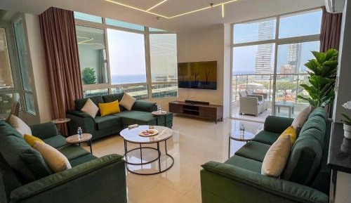 Three-Bedroom Apartment with Sea View