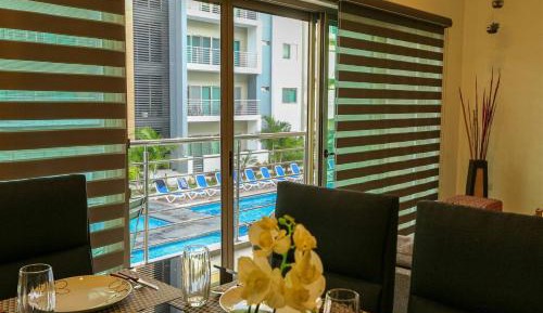 Two-Bedroom Apartment with Pool View