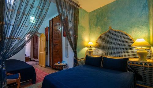 Chambre bleue