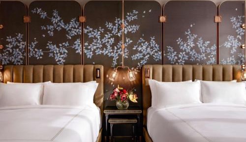 Deluxe Queen Room with Two Queen Beds and Rain Shower
