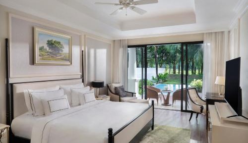 Three-Bedroom Villa with Garden View and Private Pool