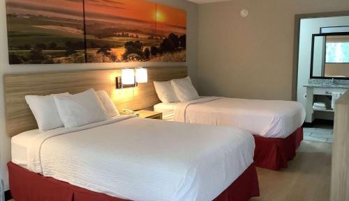 Deluxe Double Room with Two Double Beds - Non-Smoking