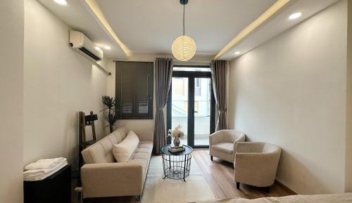 Two-Bedroom Apartment with Balcony