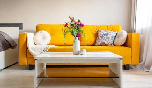 One-Bedroom Apartment with Balcony and City View