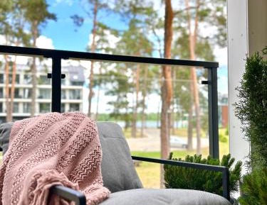 One-Bedroom Apartment with Balcony and Water View