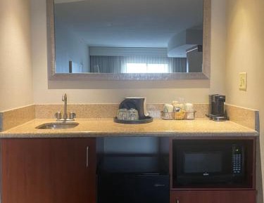 One-Bedroom King Suite with Sofa Bed and Adapted Tub - Mobility and Hearing Accessible